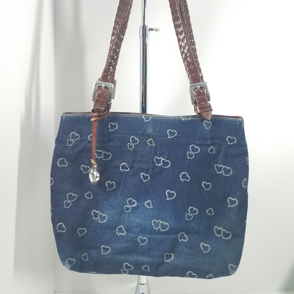 Brighton Heart Jeans Mini Tote Purse - Picture 2 of 15